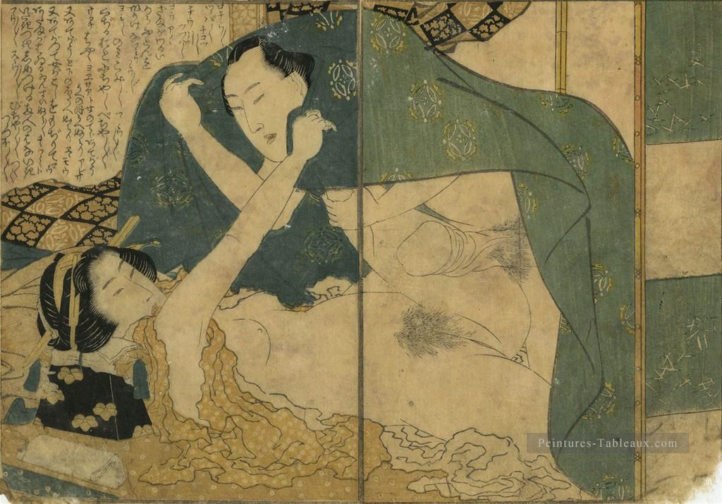 L’usine Adonis Katsushika Hokusai Sexual Peintures à l'huile